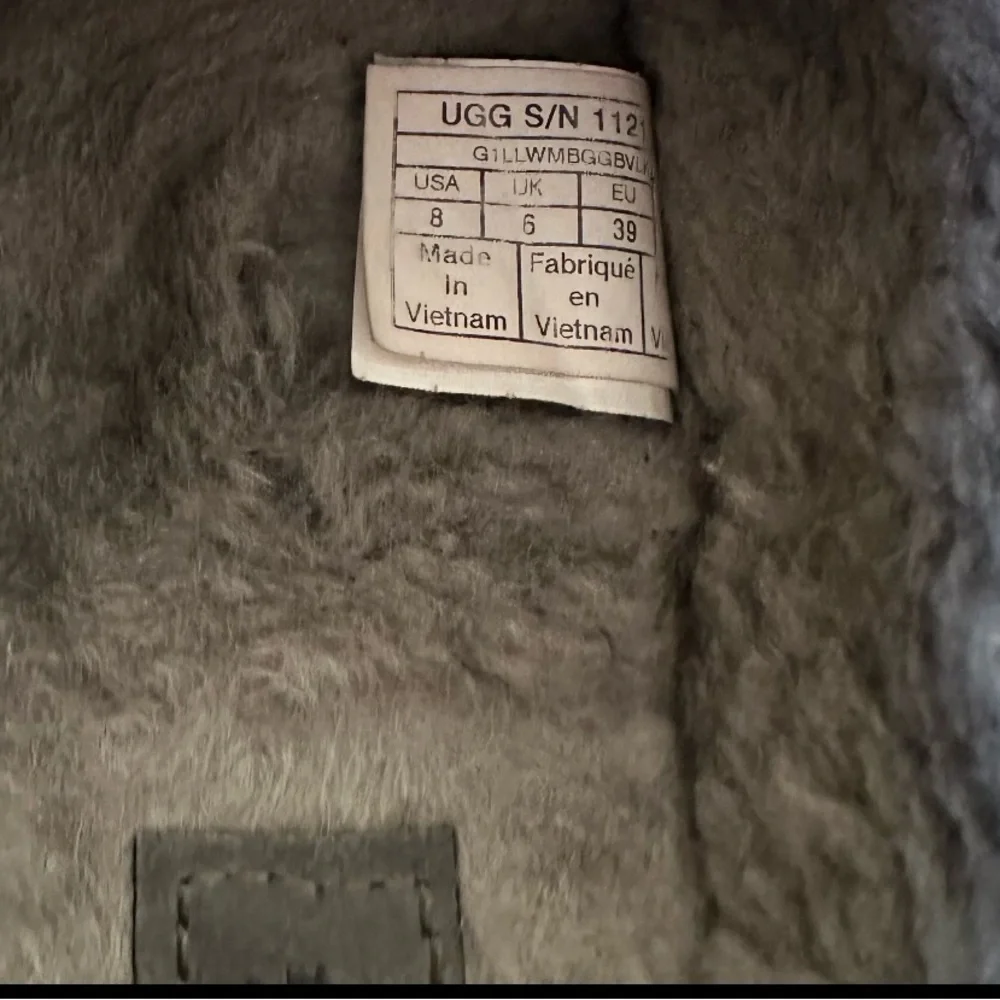 UGG Women Tazz Platform Shearling Lined Moccasins Ultra Matte Seaweed Shoe Sz. 8 - Picture 7 of 8